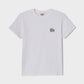 T-shirt Roadtrip in cotone biologico bianca