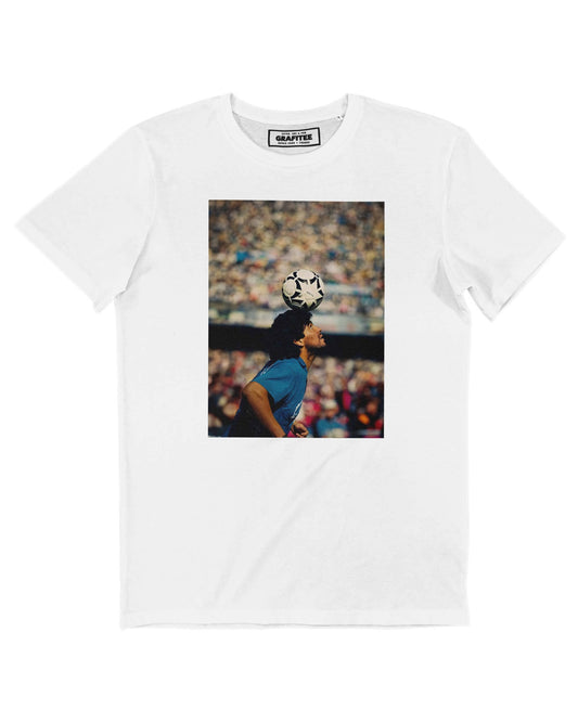 T-shirt unisex in cotone biologico con stampa calcio iconica