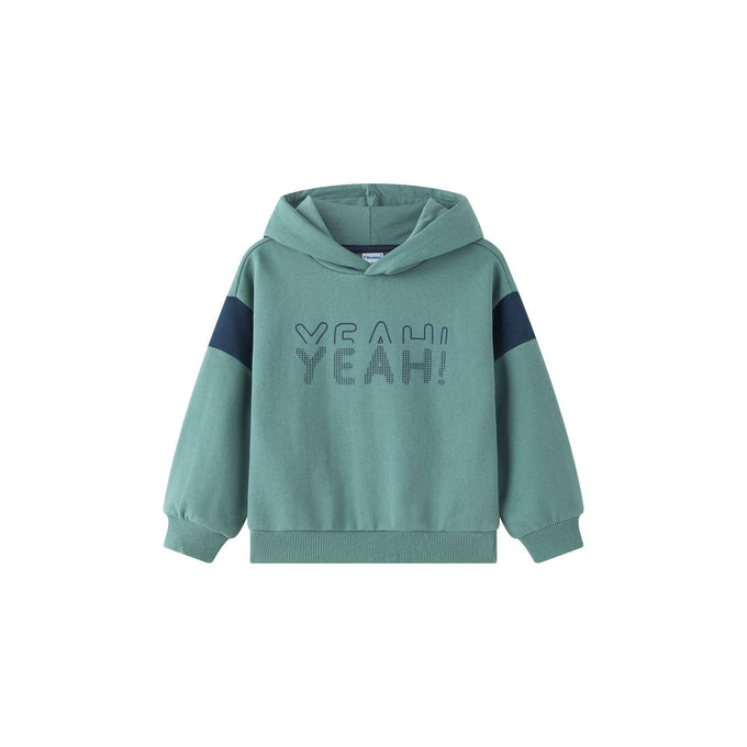 Felpa con cappuccio unisex Best Friends grigio mélange