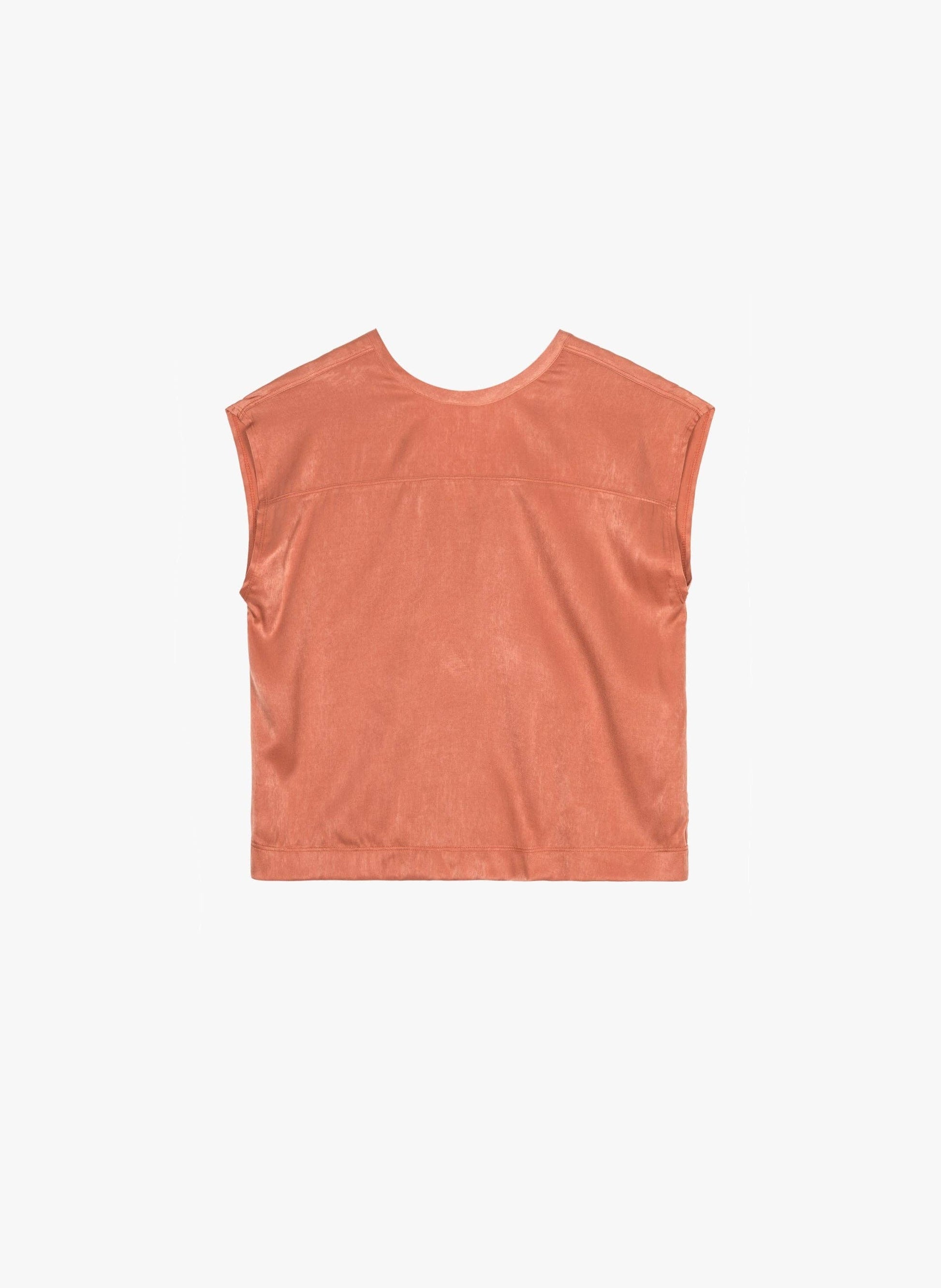 Top KASIOPE terracotta effetto metallizzato