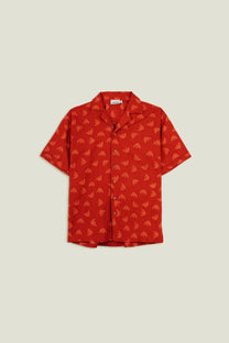 Camicia uomo Bossa Nova in cotone premium con stampa