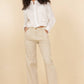 Pantaloni Palma fluidi beige