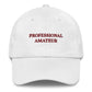 Cappellino da baseball ricamato "Professional Amateur"