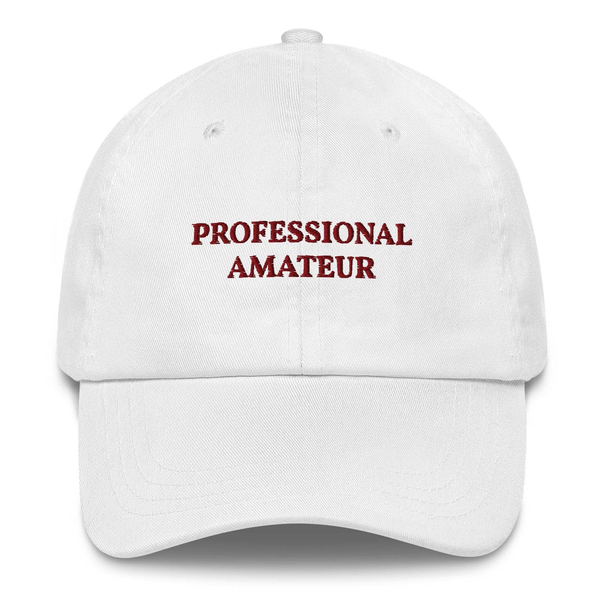 Cappellino da baseball ricamato "Professional Amateur"