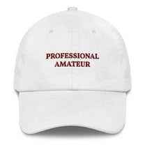 Cappellino da baseball ricamato "Professional Amateur"