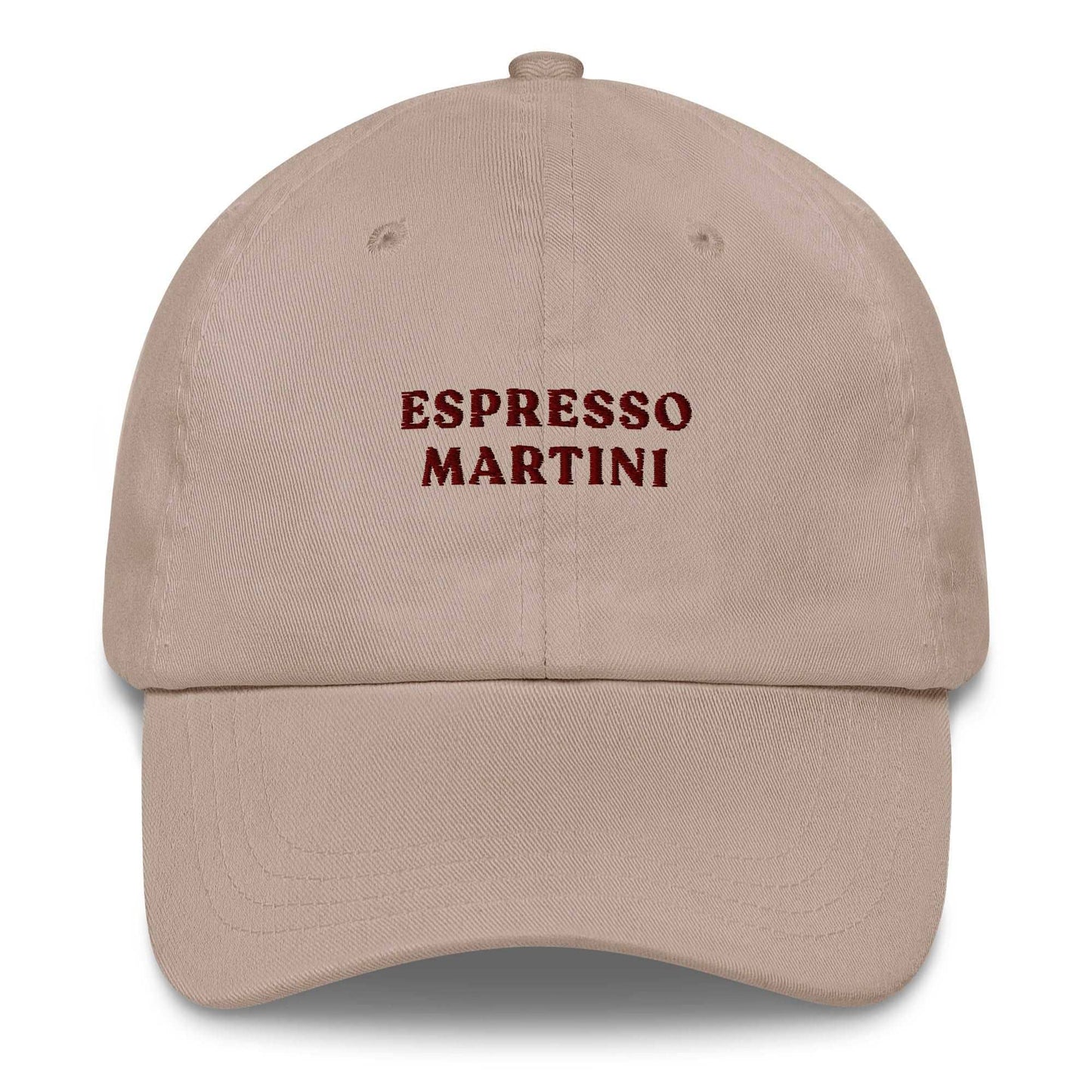 Cappellino Dad Hat Espresso Martini Ricamato