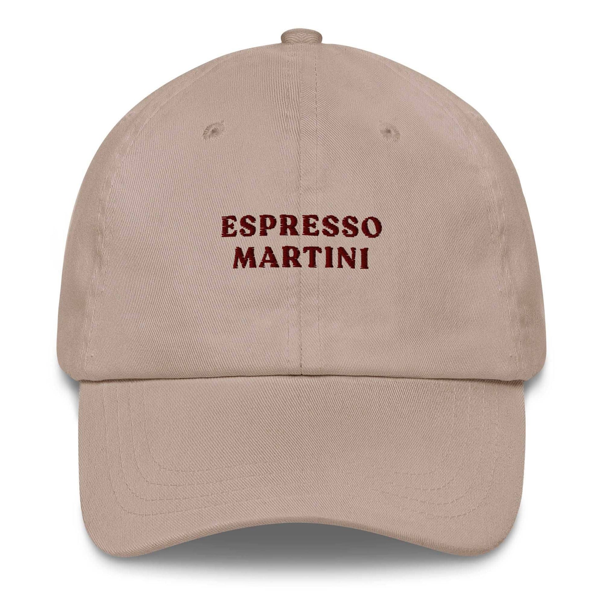 Cappellino Dad Hat Espresso Martini Ricamato
