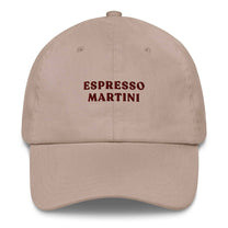 Cappellino Dad Hat Espresso Martini Ricamato