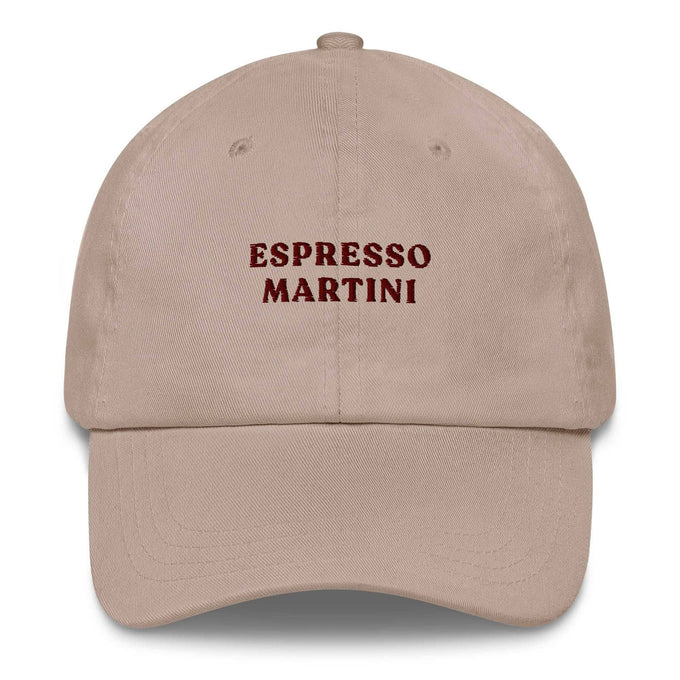 Cappellino Dad Hat Espresso Martini Ricamato