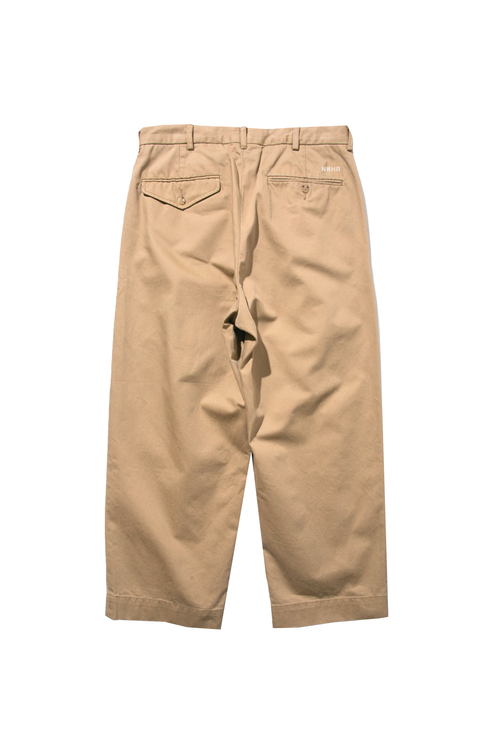 Pantaloni chino beige relaxed fit
