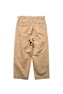 Pantaloni chino beige relaxed fit
