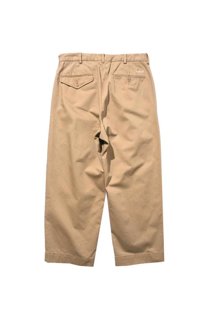 Pantaloni chino beige relaxed fit