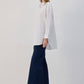 Camicia oversize con lacci frontali