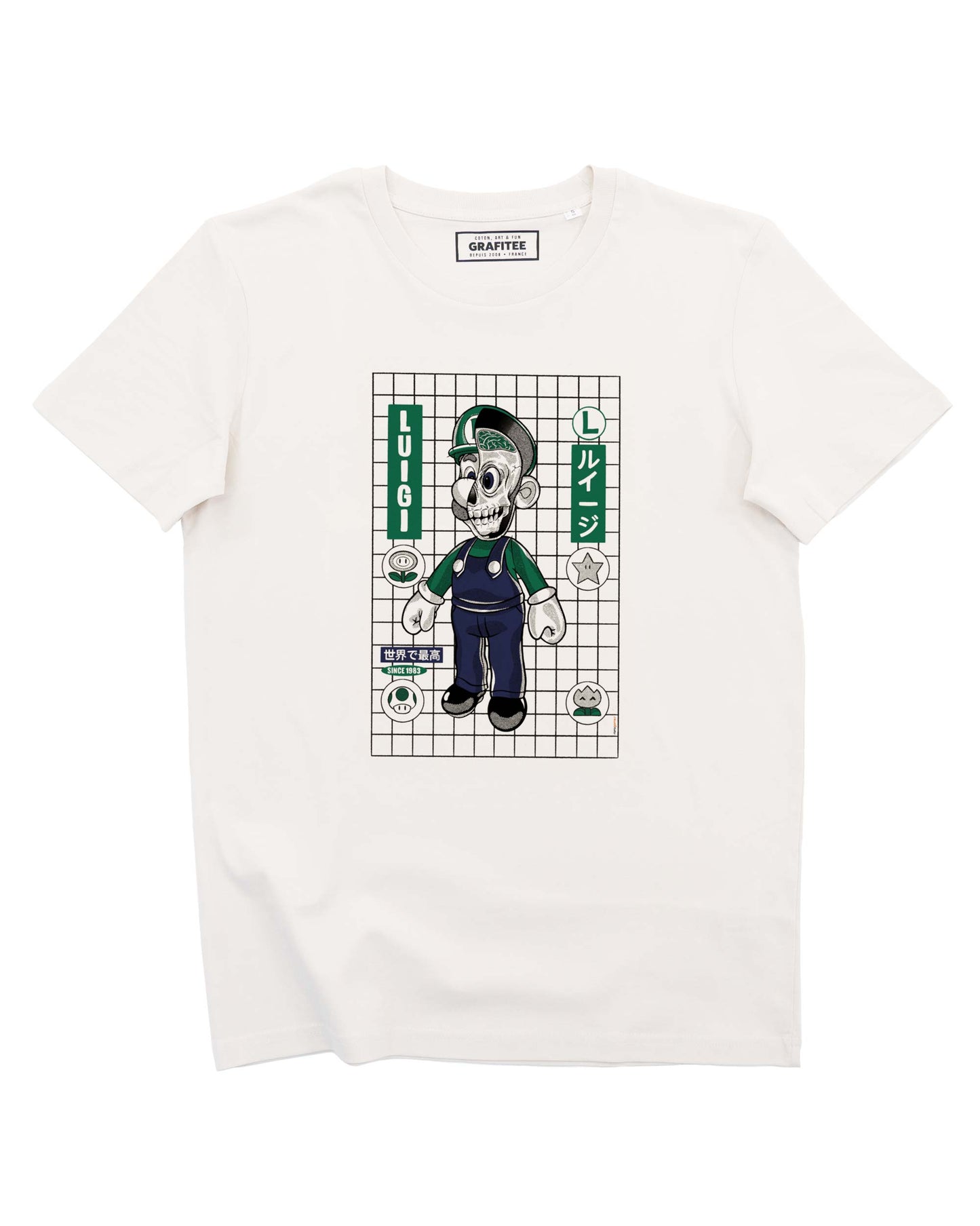 T-shirt unisex Luigi Mio con stampa anatomica