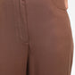 Pantaloni marroni a gamba dritta Phorila