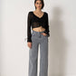 Jeans a Vita Alta Wide Leg Celestin