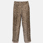 Pantaloni a sigaretta animalier