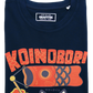 T-shirt unisex Koinobori con stampa gatto e carpa giapponese