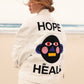 Giacca in denim biologico Hope Heals
