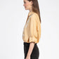 Camicia Symonet beige ricamata