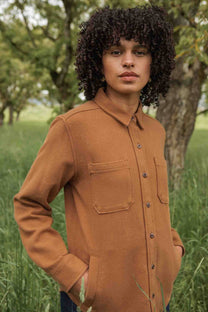 Camicione Dawson color cammello