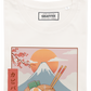 T-shirt Capibara Ukiyo-e con stampa giapponese