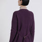 Giacca cardigan in maglia con cintura