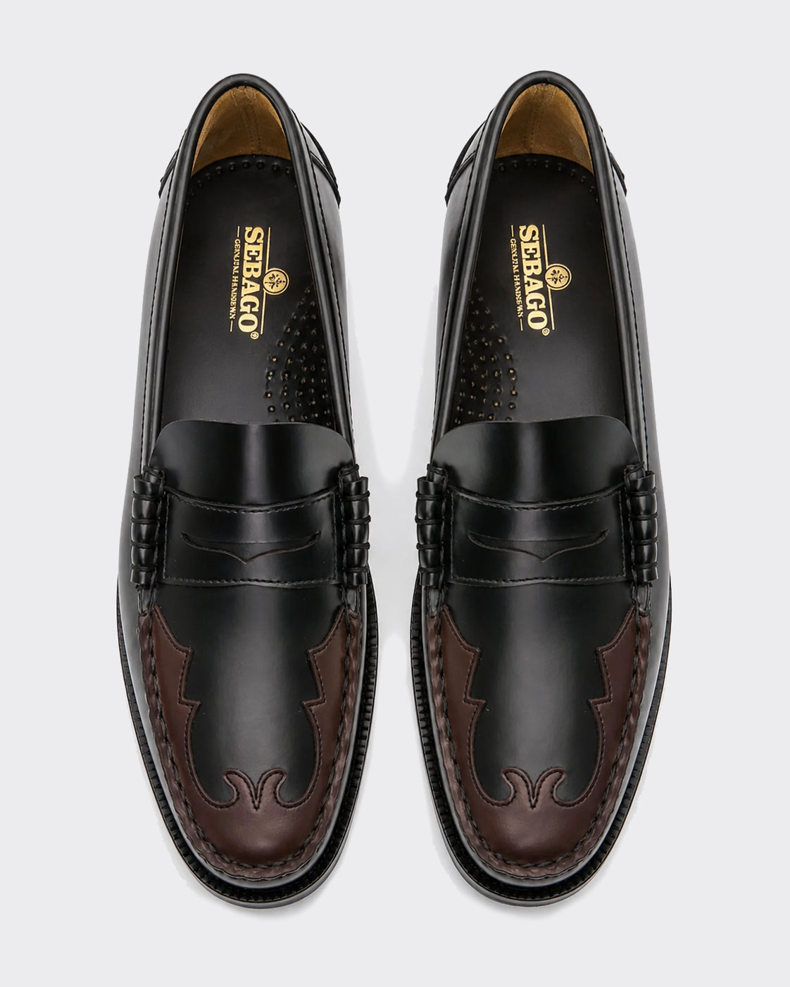 Mocassino Woman Dan Scarabeo Nero/Burgundy