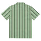 Camicia da piscina oversize a righe verdi
