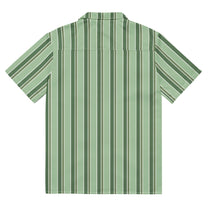 Camicia da piscina oversize a righe verdi