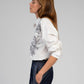 Camicia Sailor écru ricamata