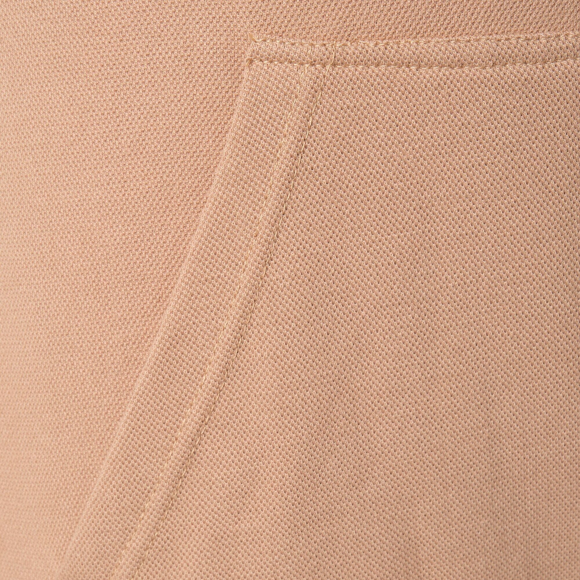 Felpa con cappuccio in piqué taupe da uomo