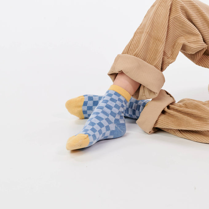 Calzini a quadri per bambino Riverside