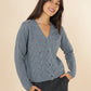 Cardigan Maddy in mohair traforato