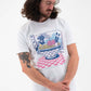 T-shirt Vaporwave Ramen in cotone biologico