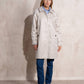 Impermeabile donna con bottoni effetto tartaruga