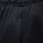 Tuta sportiva uomo nera con felpa zip e pantaloni jogger