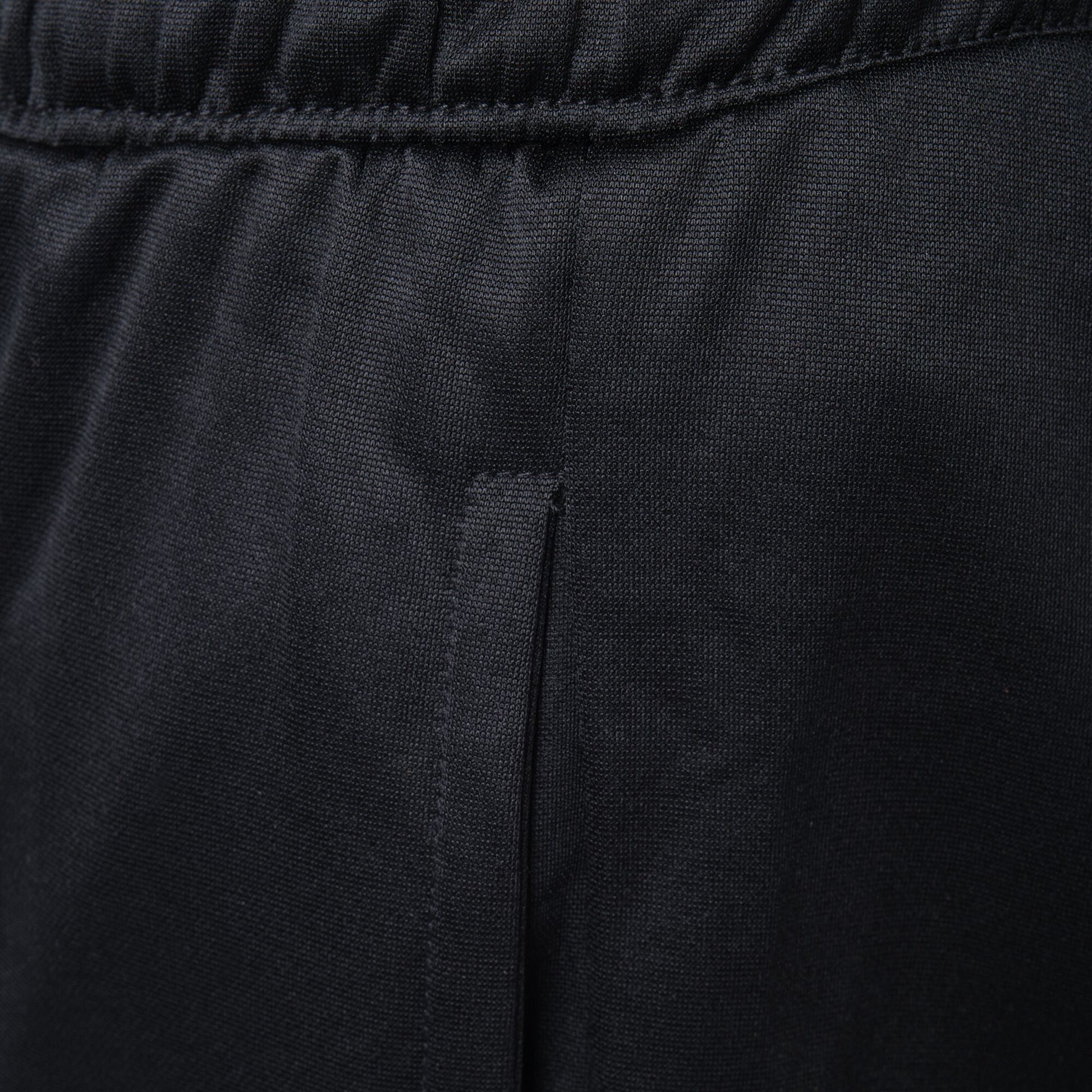 Tuta sportiva uomo nera con felpa zip e pantaloni jogger