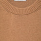 Gilet in maglia rasata con scollo tondo