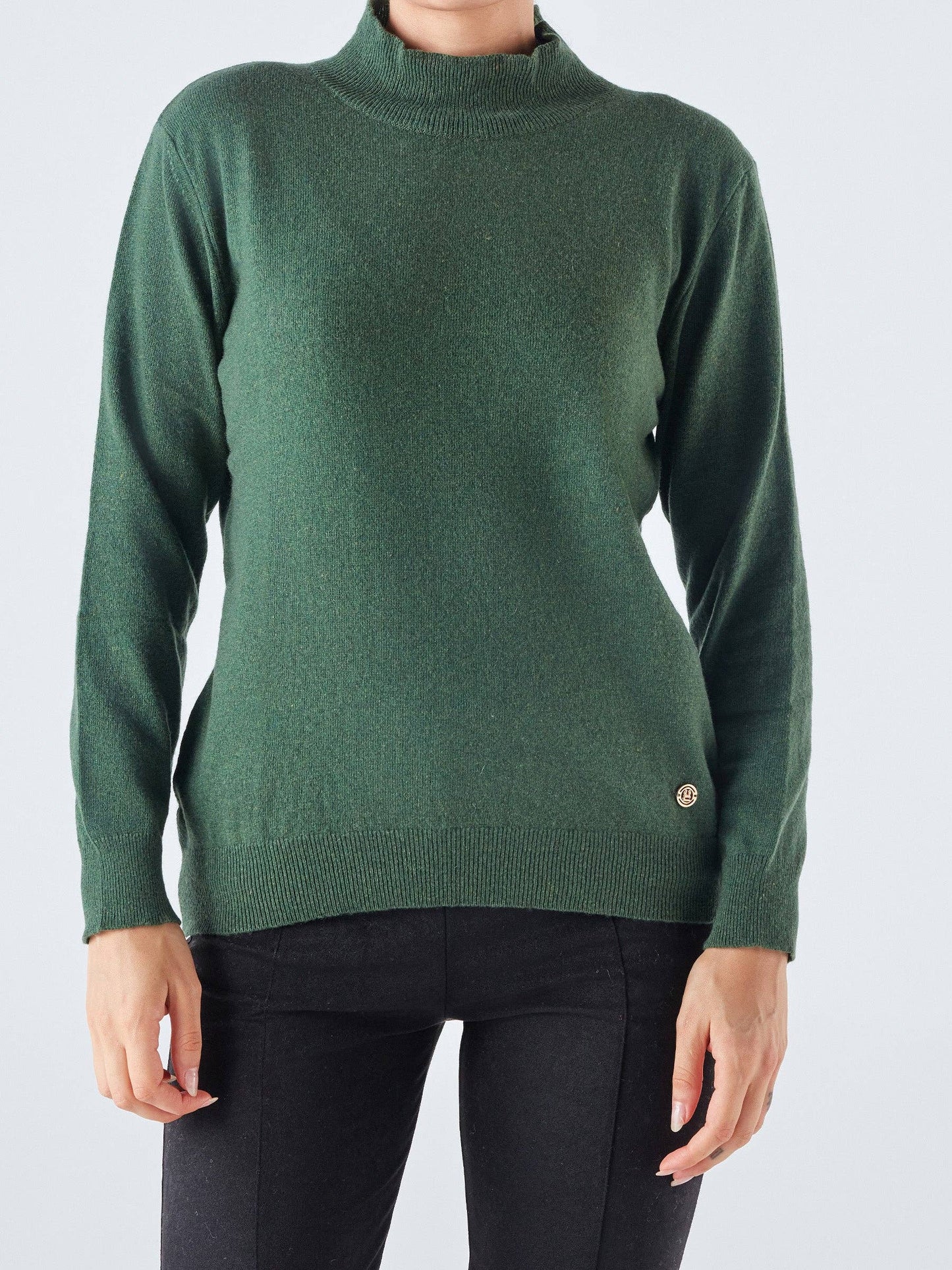 Maglione in maglia a collo alto Half-Gull