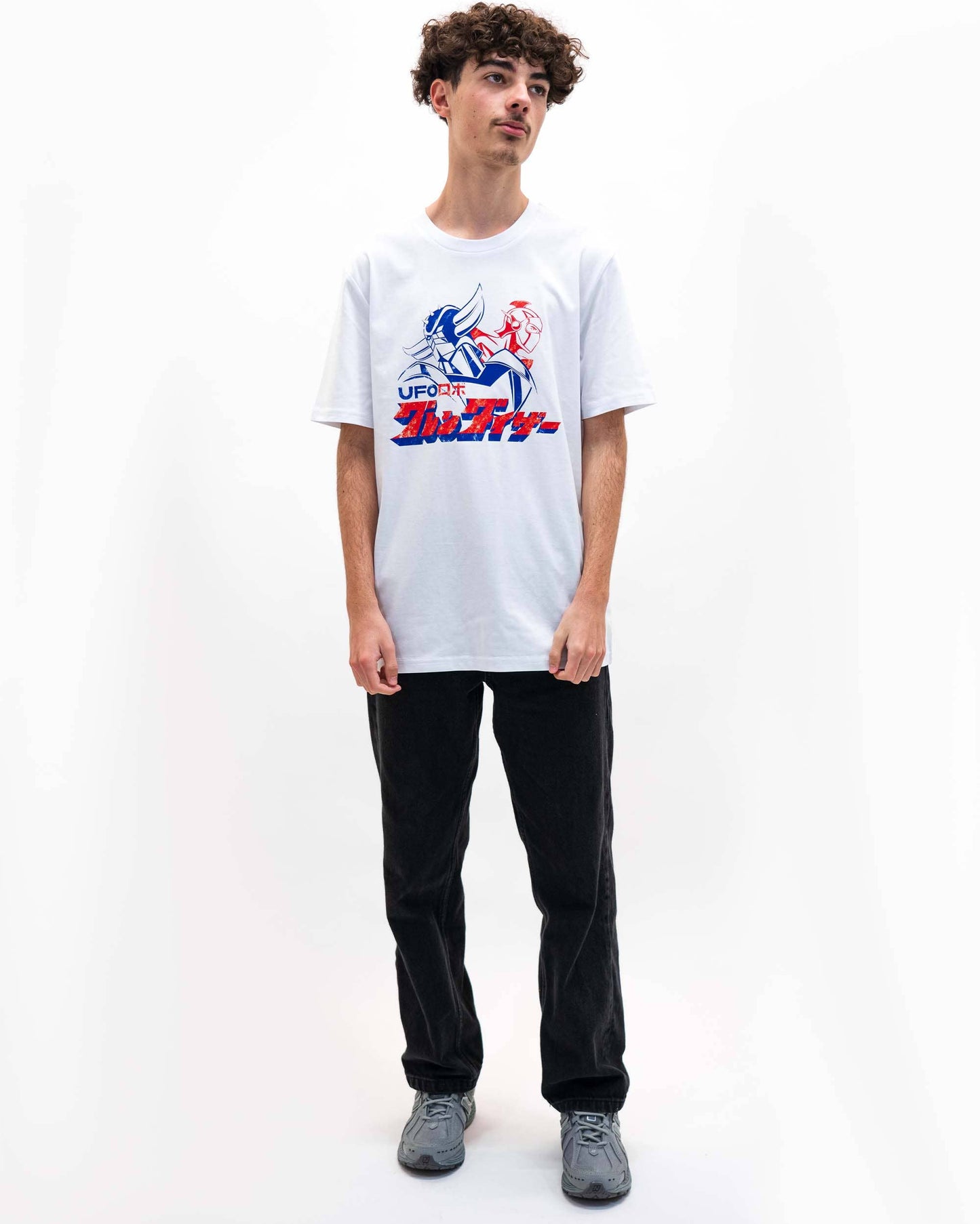 T-shirt unisex Actarus con grafica manga giapponese