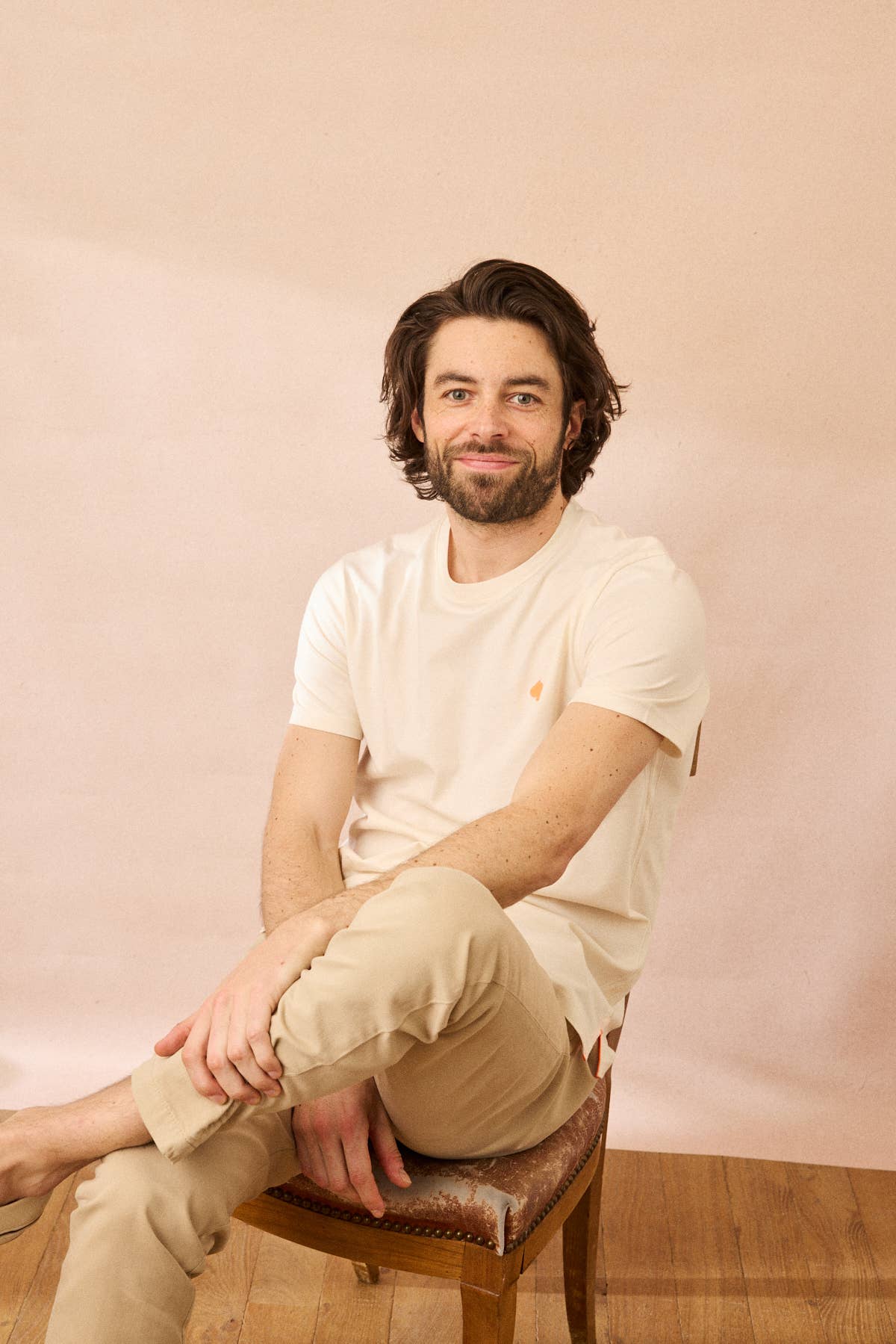 T-shirt Beau Pic Milk in cotone biologico