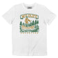 T-shirt unisex in cotone biologico con stampa canoa Wildlife