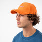 Cappellino arancione in velluto