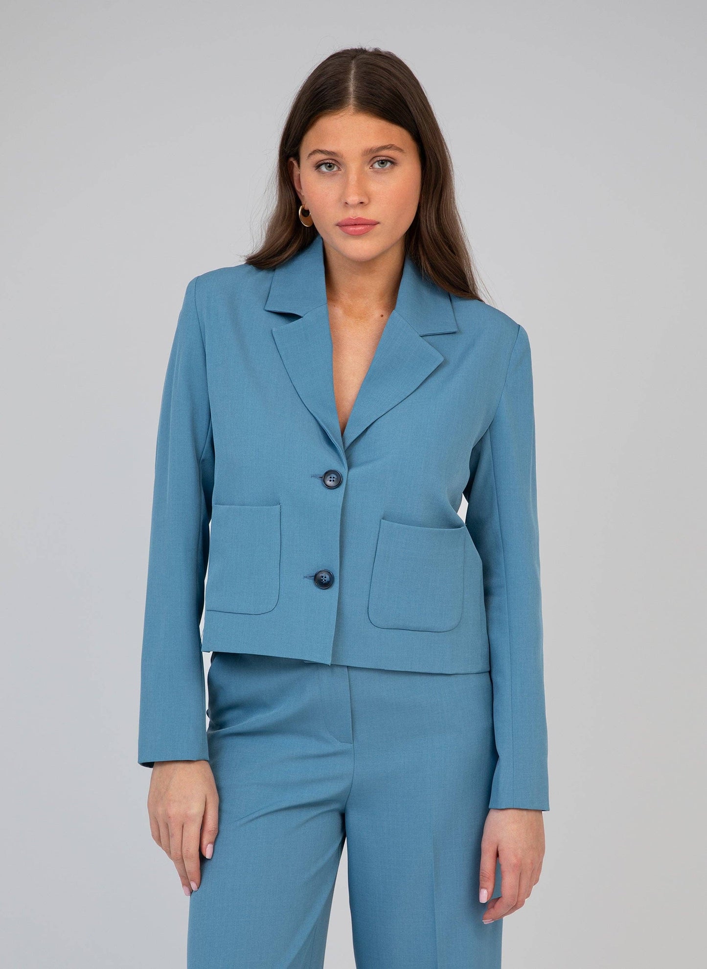 Giacca Zatalia azzurro cielo da donna