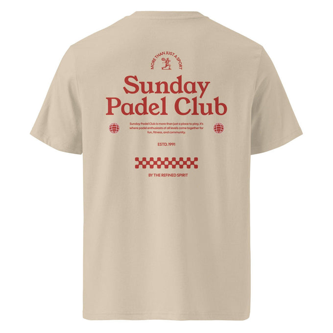 T-shirt unisex in cotone biologico Sunday Padel Club