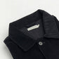 Overshirt classica in velluto a coste blu navy