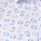 Camicia stampata in cotone da uomo