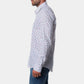Camicia stampata in cotone da uomo
