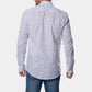 Camicia da uomo stampata a maniche lunghe